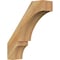 Ekena Millwork 6"W x 20"D x 24"H Balboa Rough Sawn Knee Brace, Western Red Cedar BRC06X20X24BOA00RWR - alternate 1